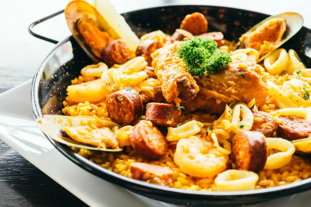 Paella Mixta-recette